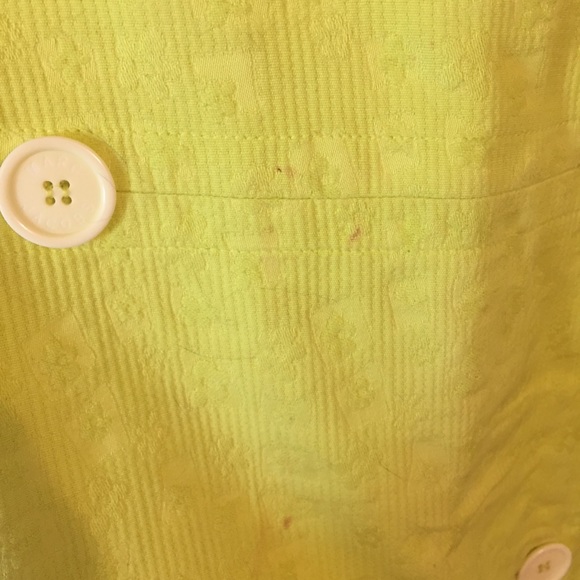 MARC BY MARC JACOBS VINTAGE BRIGHT YELLOW JACKET - Picture 6 of 12